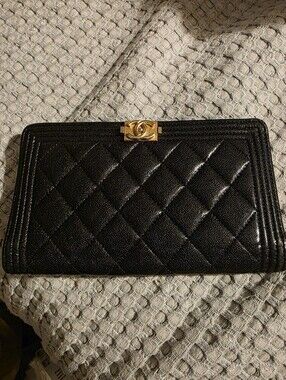 Chanel Boy Long Wallet/ GUC